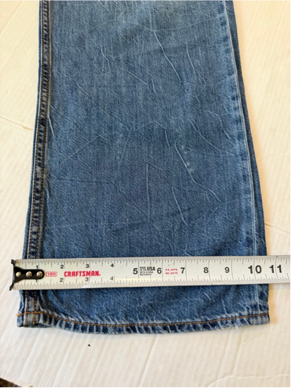 Rag & bone Women’s Clover Wide Leg Jeans 29 Blue Cotton Blend Denim Pants - Picture 7 of 7